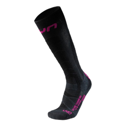 Lyžiarske ponožky UYN Women Ski Touring One Bio Socks Black/Pink Yarrow - 2024/25