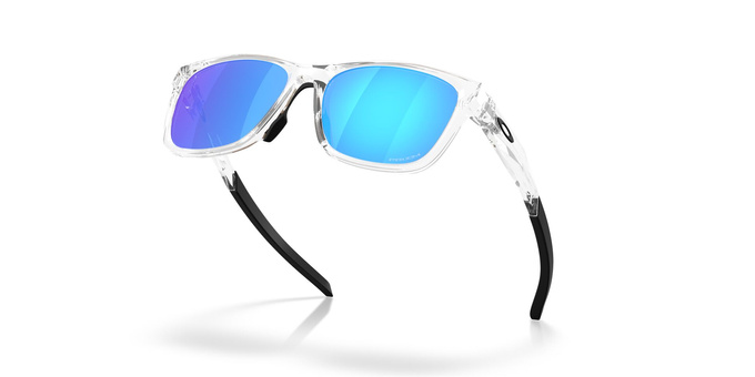 Slnečné okuliare Oakley Paracord Polished Clear Frame / Prizm Sapphire Lenses
