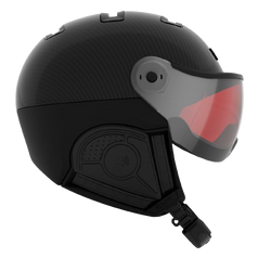 Lyžiarska helma KASK Elite Visor Vibe Photochromatic Carbon Black - 2024/25