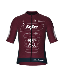 Cyklistický dres nergiapura T-Shirt Full Zip Life Idea Red/Ragl Alexander - 2023