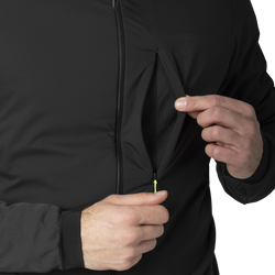 Technická mikina Dynafit Blacklight Hybrid Thermal Jacket Black Out -  2025/26