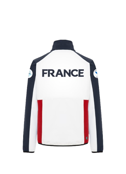 Pánsky softshell Colmar Replica Softshell Jacket White/Navy/Bright Red - 2025/26