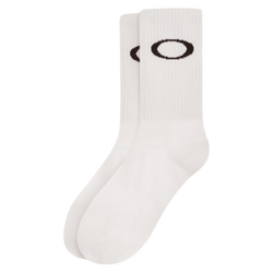Ponožky Oakley Ellipse Crew Sock White - 2025