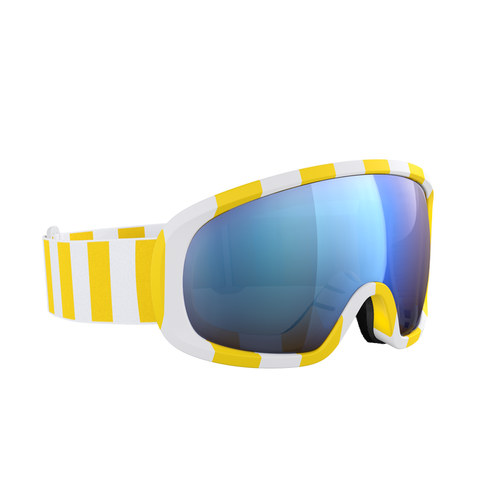 Lyžiarske okuliare POC Fovea Mid Jaune/Blanc/Partly Sunny Blue - 2025/26