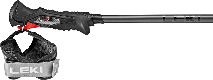Zjazdové palice LEKI Airfoil 3D Black/Dark Anthracite - 2025/26