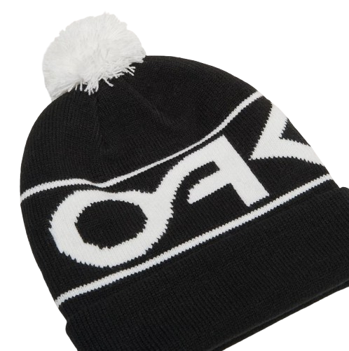Čiapka Oakley Factory Cuff Beanie Black/White Logo