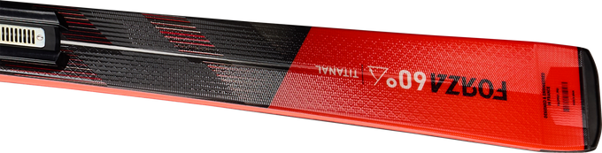 Zjazdové lyže Rossignol Forza 60' TI Konect + Spx 12 Konect GW B80 Black Hot Red - 2025/26