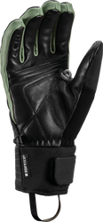 Lyžiarske rukavice LEKI Sparrow 3D Women Black/Dust/Green - 2025/26