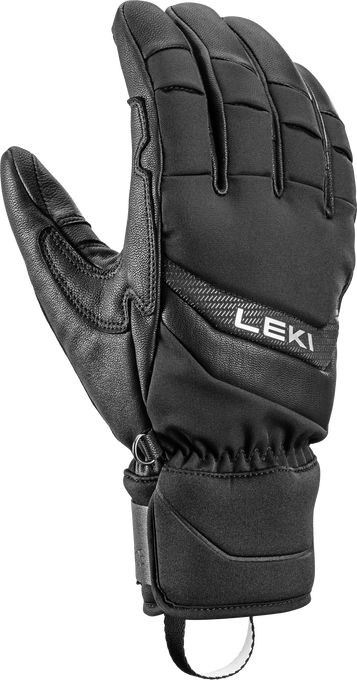 Lyžiarske rukavice LEKI Griffin Base Zero Black - 2025/26