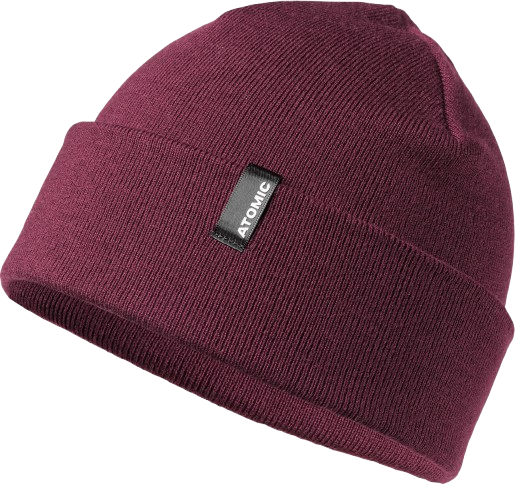 Čiapka Atomic Alps Rolled Cuff Beanie Maroon – 2025/26