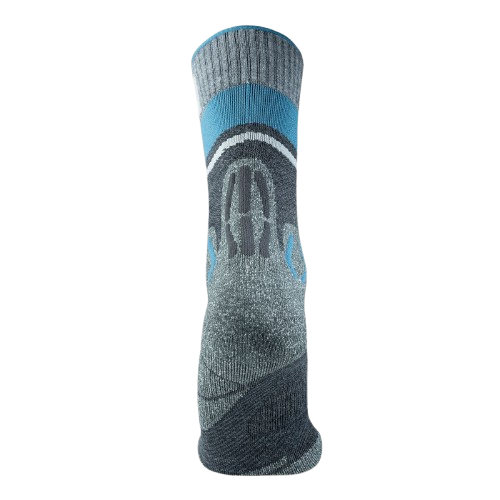 Outdoorové ponožky UYN Man Trekking One Merino Socks Anthracite/Blue