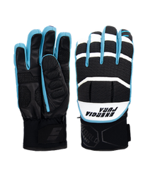Lyžiarske rukavice Energiapura Warrior Black/White/Turquoise - 2025/26