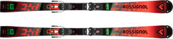 Zjazdové lyže Rossignol Hero Athlete SL PRO 128-149 R21 + NX 10 GW B73 Black Hot Red - 2025/26