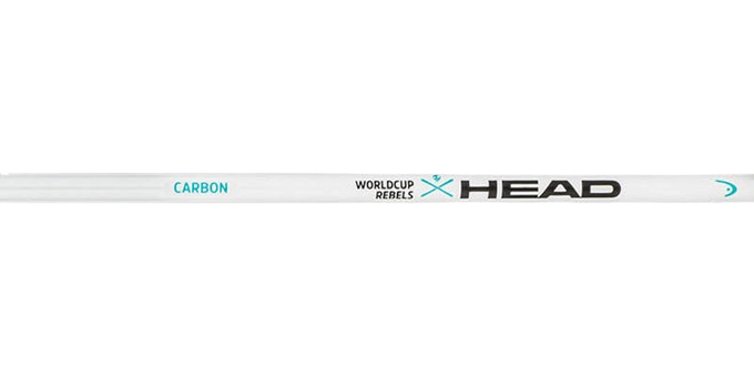 Zjazdové palice HEAD Worldcup Rebels Carbon White - 2025/26