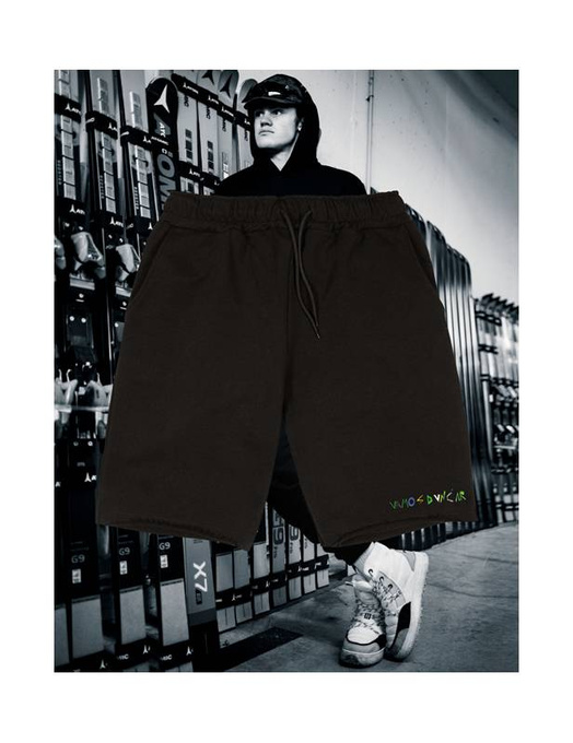 Šortky  ENERGIAPURA Pantaloncini Joy Vamos Dancar Braathen Black - 2022/23