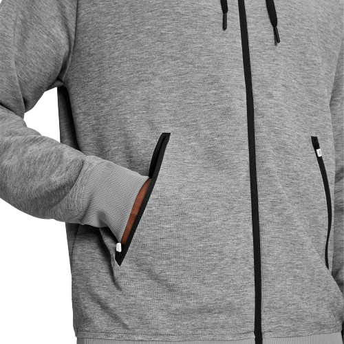 Mikina On Running Zip Hoodie Grey - 2025