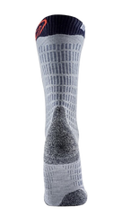 Lyžiarske ponožky Sidas Ski Merino Grey/Orange 