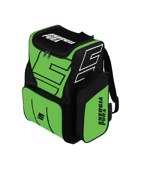 Batoh na lyžiarsku obuv Energiapura Racer Bag Fluo Green - 2024/25