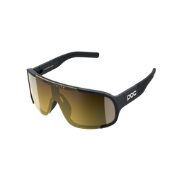 Slnečné okuliare POC Aspire Mid Uranium Black/Clarity Road/Partly Sunny Gold