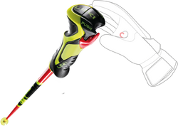Zjazdove palicé LEKI WCR Lite SL 3D Red - 2025/26