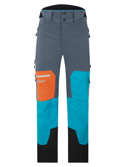 Lyžiarske nohavice Ziener Tewes Full-Zip Man Carribean Ombre - 2024/25