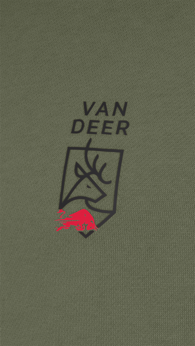 Mikina s kapucňou Van Deer Essential Hoodie Khaki - 2025/26