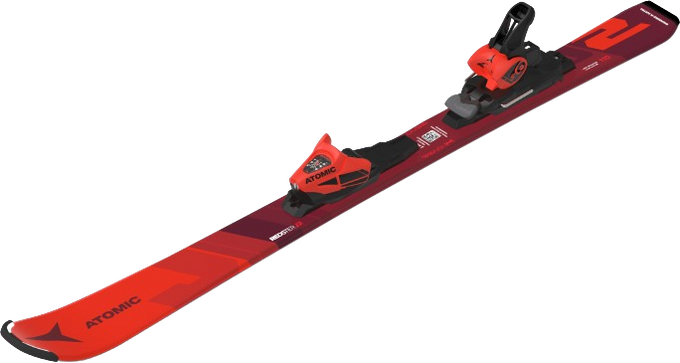 Zjazdové lyže Atomic Redster J2 100-120 + C 5 GW Red/Black - 2024/25
