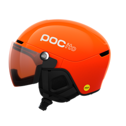 Lyžiarska helma POC POCito Obex Visor Fluorescent Orange - 2025/26