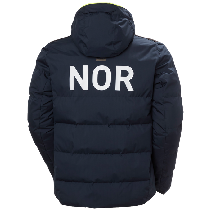 Lyžiarska bunda Helly Hansen Kvitfjell Race Puffy Jacket Navy NSF Team - 2024/25
