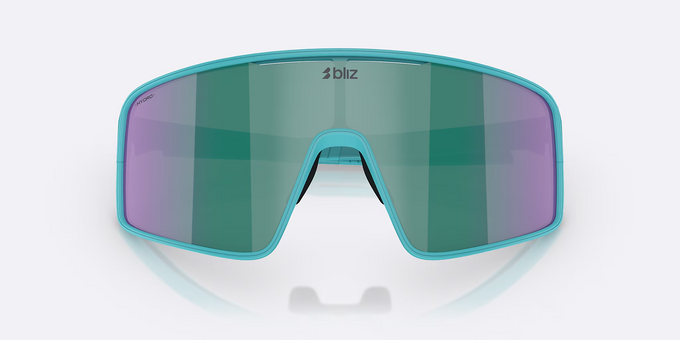 Slnečné okuliare BLIZ P001 Frame Matte Turquoise with Blue Green Lenses