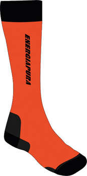 Lyžiarske ponožky ENERGIAPURA Long Socks Top Silk Orange - 2022/23