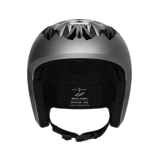Lyžiarska helma POC Skull Dura Jr Marco Odermatt Edition Argentite Silver - 2023/24