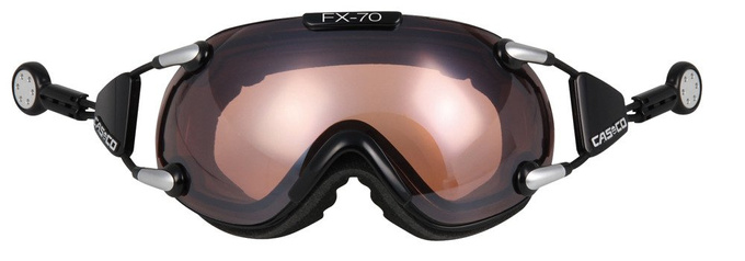 Lyžiarske okuliare CASCO FX-70 Vautron Black - 2022/23